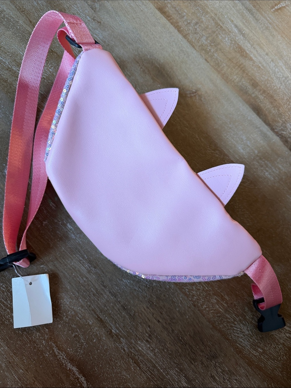 BIBDOO Girls Sequin Cat Belt Bag - Picture 7 of 8